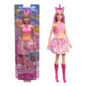 Barbie Unicórnio Toque de Mágica Rosa - Mattel