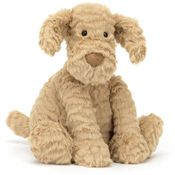 Cachorro de Pelúcia para Crianças a partir de 1 Ano, JELLYCAT FW6PPSML, Marrom