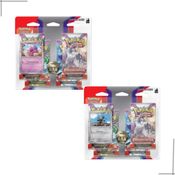 Carta Pokemon 2 Blister Pokémon Quadruplo Evoluções D Paldea