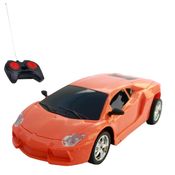 CARRINHO CONTROLE REMOTO 1:18 LARANJA