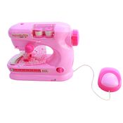 MAQUINA COSTURA INFANTIL MINI ATELIE ROSA CLARO