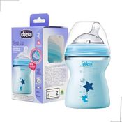 Mamadeira Chicco Azul Step Up 250ml 2+ Meses Fluxo Médio