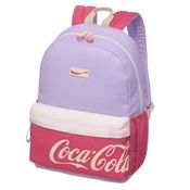 Mochila De Costas Coca Cola Refreshing Roxo Pacific