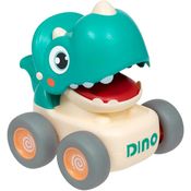 Carrinho Dino Com Friccao E Apito Verde Escuro Buba