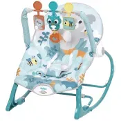 Cadeira De Balanco Infantil Vibratoria Musical Floresta Buba