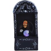 Decoração Halloween Boneca de Bruxa Vidente Mafalda Animatronics Brinquedo Assustador Com Luz e Movimento de Sensor Automáticos