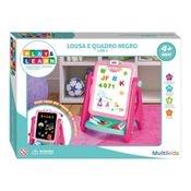 Lousa E Quadro Negro - Play & Learn - 2 Em 1 - Multikids