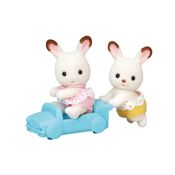 Gêmeos Coelho Chocolate Sylvanian Families 5420