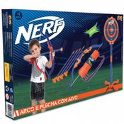 Lançador Nerf - Kit Arco e Flecha com Alvo Infantil - Fun