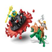 Blocos de Encaixe - Mega Construx - Masters of the Universe - Gato Guerreiro - Mattel