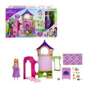 Boneca Rapunzel Cabelo De Contos De Fadas + 15 Acessórios