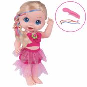 Boneca de Vinil - Baby’s Collection - Bela Sereia - Pink - Super Toys