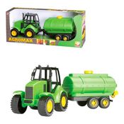 Trator De Brinquedo Agromak Com Tanque De 44 Cm