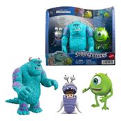Pack 3 Bonecos Disney Pixar - Storytellers Monstros S.a Luxo
