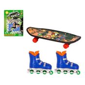 Kit Radical Patins De Dedo Com Skate Radical De Luxo