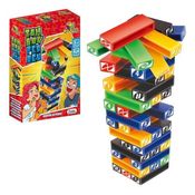 Jogo Educativo Jogo Tombou Perdeu Blocos 45pcs