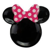 Enfeite De Porcelana Formato Minnie 13.5x14.5cm - Disney