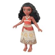 Boneca Disney Princess Mini Moana De 9 Cm Cabelo Magico