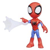 Boneco Articulado - Marvel - Spidey And His Amazing Friends - Spidey - Com Teia - 10cm - Hasbro