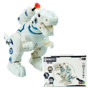 T-Rex Dino Robo Lançador De Dardos comSom E Luz - BBR TOYS