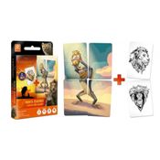 Rei Leão Monta-Quadros + Cartas para Colorir - Copag 99485