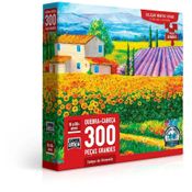 Quebra-Cabeça 300 Peças Campo De Girassóis Mentes Ativas
