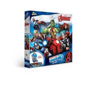 Quebra-Cabeça 120 Peças Grandão Avengers - Toyster 2752