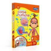 Por Dentro Do Corpo Humano Quebra-Cabeça 100 Peças - Toyst