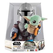 Pelúcia Sonora Mandaloriano E Grogu Baby Yoda - Mattel HPC1