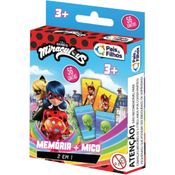 Memória Mico Ladybug - Pais e Filhos 790765-1