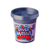 Massas C/Gliter Massa De Modelar - Divertoys 8169