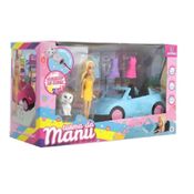 Manu Com Carrinho Turma Da Manu - Polibrinq BN5093