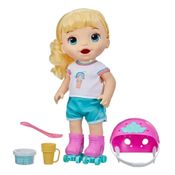 Loira Aprendendo Andar De Patins Baby Alive - Hasbro F5354-F