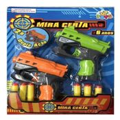 Lança Dardos Dupla Ação Mira Certa - Zoop Toys ZP00641