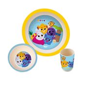 Kit Refeição Bolofofos 3 Pcs Zoop - Zoop Toys BF00016