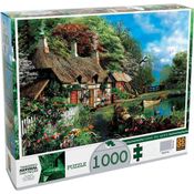 Casa no Lago 1000 Peças Quebra Cabeça - Grow 7265