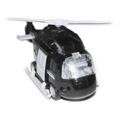 Helicoptero Preto De Resgate Aéreo - BBR Toys R3143