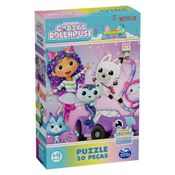 Gabbys Dollhouse Queba-Cabeças 30 Peças - Grow 04689
