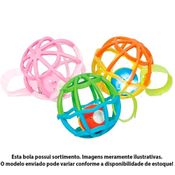 Bola Infantil para Bebê - Baby Ball - Luz e Som - Sortido - Buba