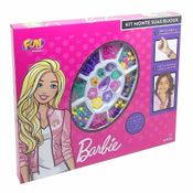 Kit Bijuterias e Miçangas Infantil - Monte suas Bijoux - Barbie - Fun