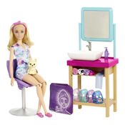 Boneca Articulada - Barbie Dia de Spa - Máscara Brilhante - Mattel