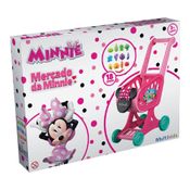 Mini Carrinho de Compras da Minnie com Acessórios Multikids - BR2191 BR2191