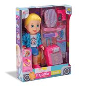 Vamos Viajar Menina My Little Collection - Divertoys 8177