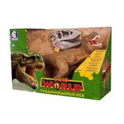 Tyrannosaurus Rex 42 cm Dino World com Som - Cotiplás 2088