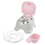 Troninho Rosa 3 Em 1 Fisher-Price - Mattel HGW36