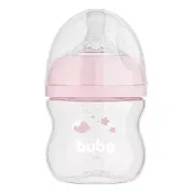 MAMADEIRA EASY FLOW NUVEM ROSA BUBA 120ML