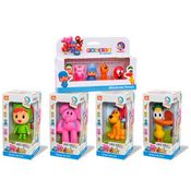 Kit 4 Bonecos de Vinil Turma do Pocoyo + 5 Miniaturas Pocoyo Cardoso