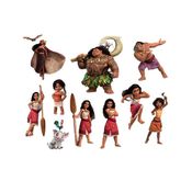 Cartela de Adesivos - Puffy - Moana - Disney - Toyng