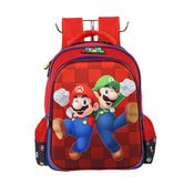 Mochila de Costas Luxcel Super Mario Preto