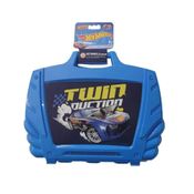 Hot Wheels Car Case Azul Maleta Porta Carrinhos FUN F0121-9